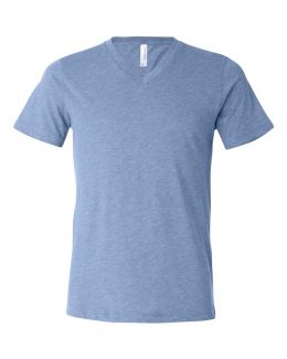 BELLA + CANVAS-Unisex Triblend V-Neck Short Sleeve Tee-3415